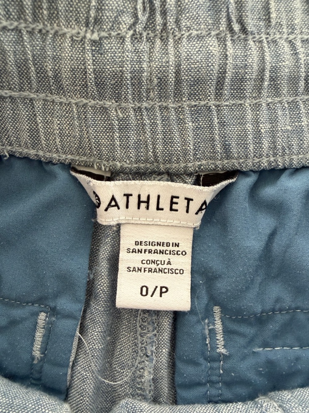 Athleta Linen Retreat Wide Leg Pant - Picture 12 of 16